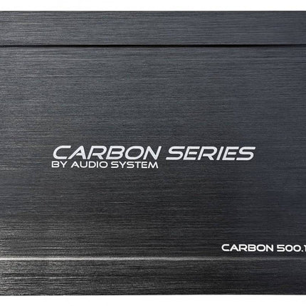 Audio System Carbon - serie 1 - kanaal Digitale Mono Auto Versterker voor Subwoofers en Speakers Krachtige Audio - VCTparts.nl
