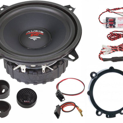 Audio System XFIT Mercedes Vito 639 130mm 2 - Weg Composet – Pasklare Speaker Upgrade Plug en Play Vito Viano 2003 - 2014 X - ion Serie Optimount 1
