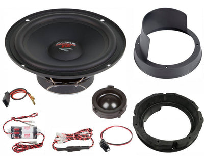 XFIT Skoda Superb 3V 165mm 2-Weg Composet – Pasklare Speaker Upgrade Plug en Play Superb 2015-2024