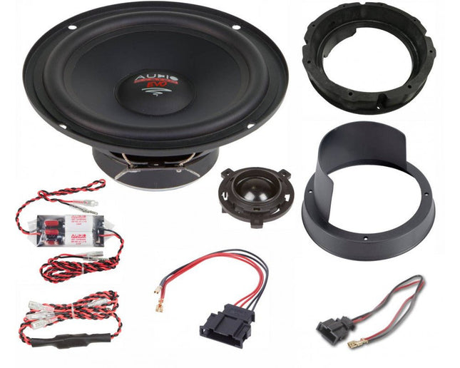 Audio System XFIT Volkswagen Golf 8 165mm 2 - Weg Composet – Pasklare Speaker Upgrade Plug en Play Golf 6 7 8 Scirocco Polo ID4 Optimount 1