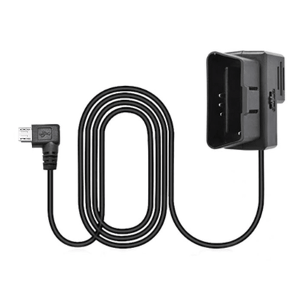 VCTparts Auto Dashcam Continue Voeding Hardwire OBD Kabel Voeding Micro USB [3.5M 12v/24v] NORGOS 2
