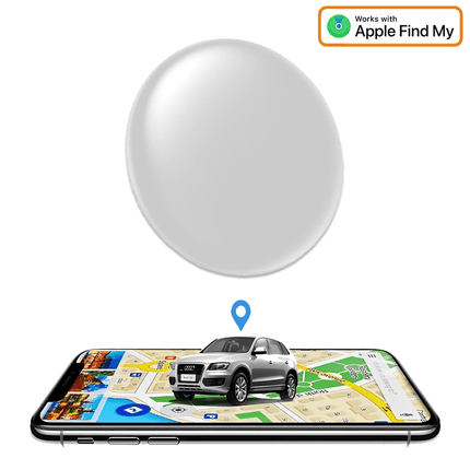 VCTparts Auto GPS Locatie Tracker Anti - Diefstal Functie Smart Tag - Werkt met Zoek Mijn App - IOS/iPhone - Wit VCTparts 4
