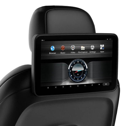 VCTparts Auto Hoofdleuning Beeldscherm Hoofdsteunmonitor met Touchscreen 32GB Android 12 WiFi Bluetooth Achterbank Kids Tablet NORGOS 1