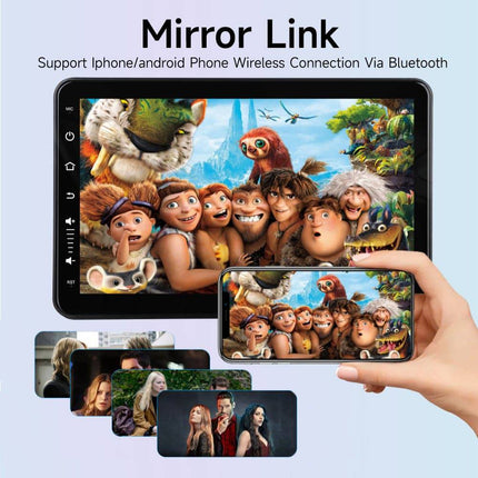VCTparts Auto Hoofdleuning Beeldschermen (2x) Hoofdsteunmonitor met Touchscreen 32GB Android 12 WiFi Bluetooth Achterbank Kids Tablet NORGOS 7