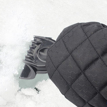 VCTparts Auto Voorruit Sneeuw Schraper Krabber met Warme Handschoen Zwart NORGOS 6