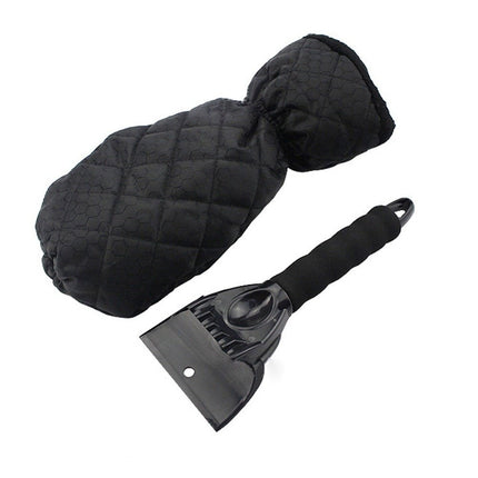 VCTparts Auto Voorruit Sneeuw Schraper Krabber met Warme Handschoen Zwart NORGOS 4