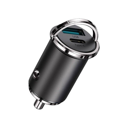 VCTparts Autolader Snellader USB en USB - C Telefoonlader Q3 Quick Charge Oplader NORGOS 2