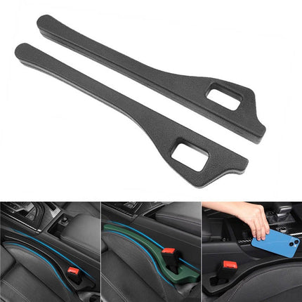 Autostoelklem Stoelklemmer Gat Opvuller Zijnaad Anti - Drop Strip Vallen Valstrip Rubber (set) - VCTparts.nl