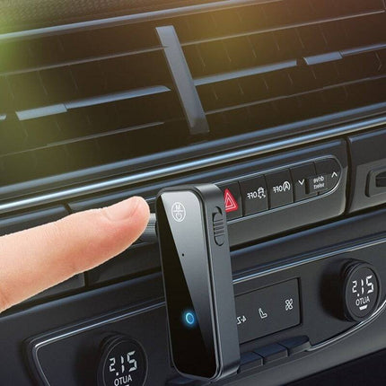 AUX naar Bluetooth 5.0 Muziekontvanger – Draadloze Audio Adapter voor Auto Zwart - VCTparts.nl