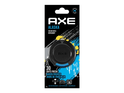 Axe Air Freshers Auto Perfume Scent - Alaska [Air de voiture - hommes - Hangage d'odeur]