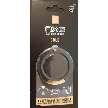 AXE AXE Luchtverfrissers Auto Parfum Geurtje - Gold [autoluchtje - mannen - geurhanger] Action 1