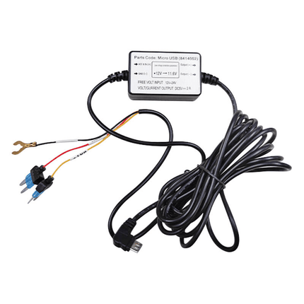 AZDome AZDome Auto Dashcam Continue Voeding Hardwire Kabel Voeding USB - C [3.5M 12v/24v] INNPRO 3