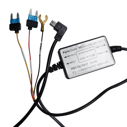 AZDome AZDome Auto Dashcam Continue Voeding Hardwire Kabel Voeding USB - C [3.5M 12v/24v] INNPRO 2