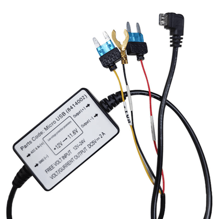 AZDome AZDome Auto Dashcam Continue Voeding Hardwire Kabel Voeding USB - C [3.5M 12v/24v] INNPRO 6