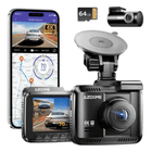 AZDome AZDome Dashcam GS63H Pro 4K 2CH Wifi Auto Video Recorder 64gb Zwart INNPRO 2