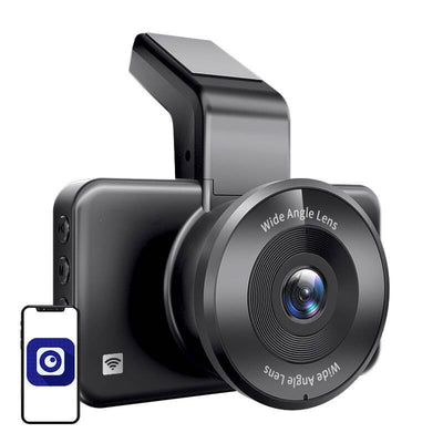 Azdome dashcam m17 fullhd wifi 1ch avec screp car vidéo magnétoral noir