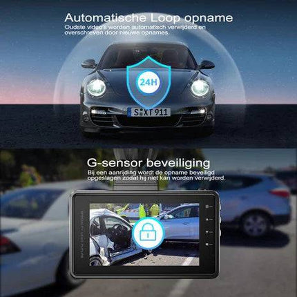 AZDome AZDome Dashcam M27 2K 1440P Wifi GPS Auto Video Recorder Zwart NORGOS 6