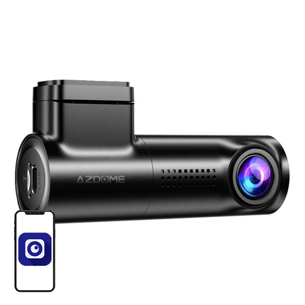 AZDome AZDome Dashcam M330 1080P Wifi Auto Video Recorder + Continue Voeding Zwart Combideal 5