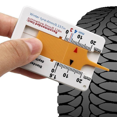 Bandenprofielmeter Gereedschap Autoband Diepte voor Wettelijk Minimum