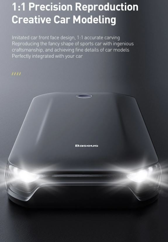 Baseus Auto Jump Starter Powerbank, Noodstroom Accu 8.000 mAh + Startkabels [Autolader Autostarter Jumpstarter] - VCTparts.nl