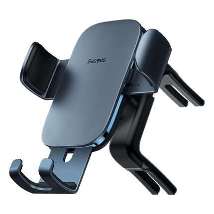 Baseus Baseus Easy Control Klem Verstelbare Telefoonhouder voor Rond Ventilatierooster Grijs 3