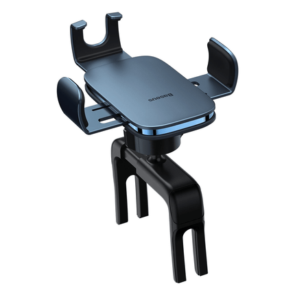 Baseus Baseus Easy Control Klem Verstelbare Telefoonhouder voor Rond Ventilatierooster Grijs 8