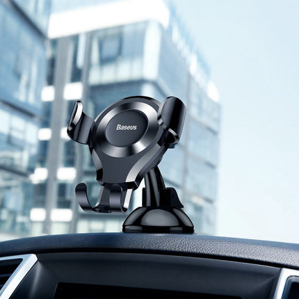 Baseus Baseus Gravity Dashboard Met Zuignap Verstelbare Telefoonhouder Zwart Hurtel 6