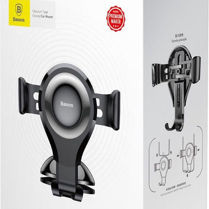 Baseus Baseus Gravity Dashboard Met Zuignap Verstelbare Telefoonhouder Zwart Hurtel 8