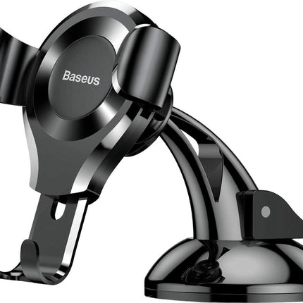 Baseus Baseus Gravity Dashboard Met Zuignap Verstelbare Telefoonhouder Zwart Hurtel 3