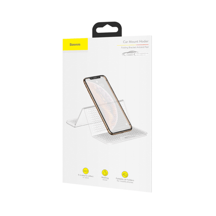 Baseus Baseus Multi Functionele AntiSlipmat Plakmat Dashboard Telefoonhouder Transparant 5