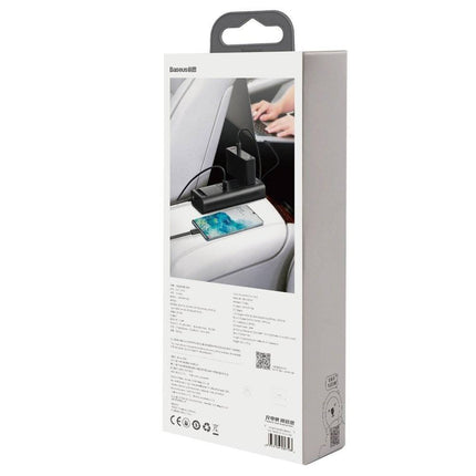 Baseus Baseus Stroom Omvormer 12V/220V Sigarettenplug naar Stopcontact Zwart (1 x USB - A 1x USB - C) 150W Hurtel 7