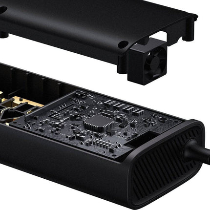 Baseus Baseus Stroom Omvormer 12V/220V Sigarettenplug naar Stopcontact Zwart (1 x USB - A 1x USB - C) 150W Hurtel 4