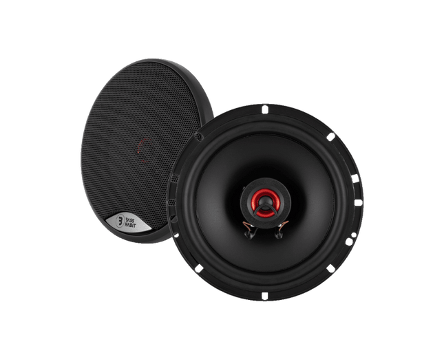 Bass Habit Play 165mm 2 - weg Speaker 120W Max Audio Systeem Zwart - VCTparts.nl