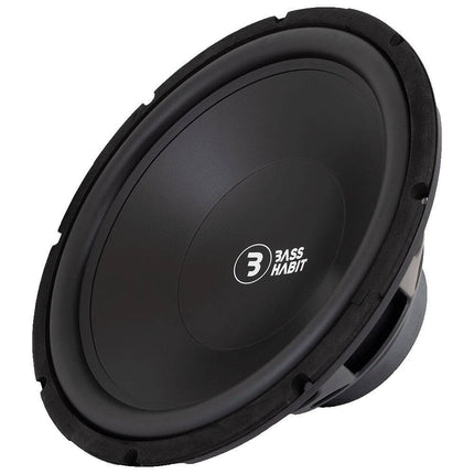 Bass Habit Bass Habit Play PLAY Level 1 15" Subwoofer 4 Ohm Audio Systeem Zwart Optimount 2