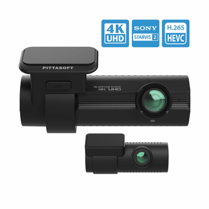 BlackVue DR970X-2CH Premium 4K UHD Cloud Dashcam 128GB Auto Video Recorder Zwart - VCTparts.nl
