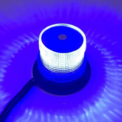 VCTparts Blauw Zwaailicht LED Stroboscoop Noodverlichting met Magneet NORGOS 2