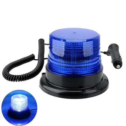 VCTparts Blauw Zwaailicht LED Stroboscoop Noodverlichting met Magneet NORGOS 1