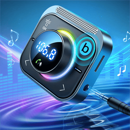 VCTparts Bluetooth Muziek FM Transmitter Handsfree Bellen met BassBooster en Snellader Zwart [USB - C & USB - A] VCTparts 4
