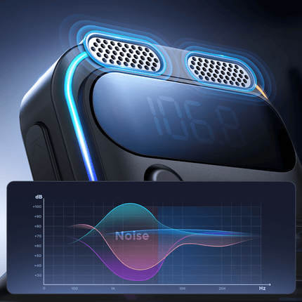 VCTparts Bluetooth Muziek FM Transmitter Pro Handsfree Bellen met BassBooster USB - C & 2x USB - A Lader Zwart VCTparts 5