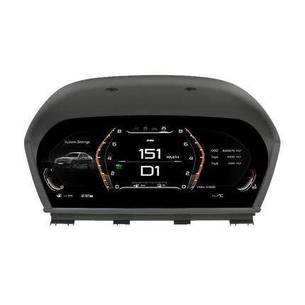 BMW 1 en 2 Serie F - Serie 11″ LCD Digitale Cockpit Dashboard Paneel 1920×720 Voor F20 F52 F22 X1 F48 F49 X2 F39 F45 Instrumentenpaneel Virtuele Cockpit Snelheidsmeter Display Upgrade - VCTparts.nl