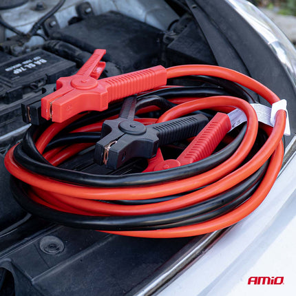 Booster Cables 220A 3m TÜV – Professionele Startkabels voor 12V Voertuigen - VCTparts.nl