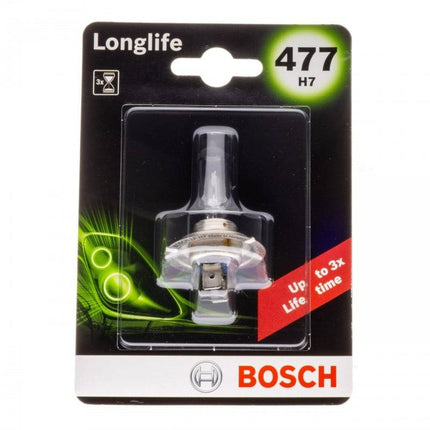 Bosch Bosch Halogeen H7 LONGLIFE Wit Dimlicht Koplamp Origineel 3000K Einparts 1