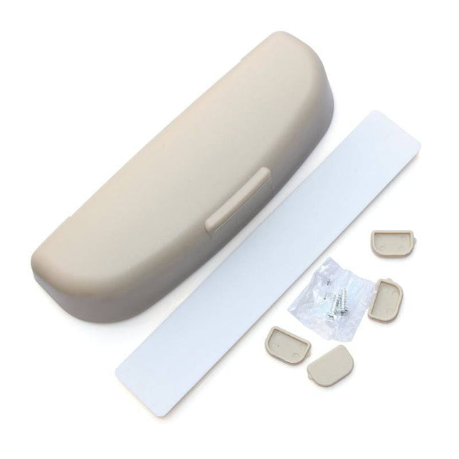 VCTparts Brillenkoker Bril Houder Opbergdoos Auto Plafond Handvat - Beige NORGOS 3