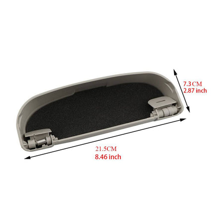 VCTparts Brillenkoker Bril Houder Opbergdoos Auto Plafond Handvat - Grijs NORGOS 7