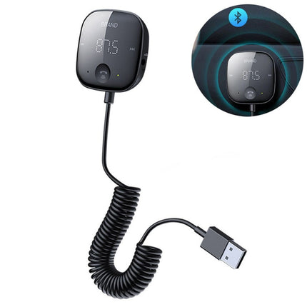 VCTparts Carkit met Bluetooth V5.0 en FM - transmitter Handsfree Luidsprekertelefoon Bellen Muziek USB NORGOS 9