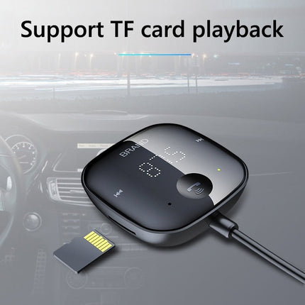 VCTparts Carkit met Bluetooth V5.0 en FM - transmitter Handsfree Luidsprekertelefoon Bellen Muziek USB NORGOS 4