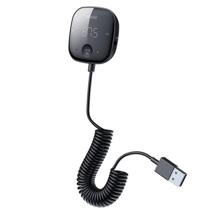 VCTparts Carkit met Bluetooth V5.0 en FM - transmitter Handsfree Luidsprekertelefoon Bellen Muziek USB NORGOS 5