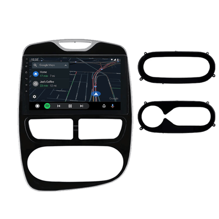 CarPlay & Android Auto Autoradio voor Renault Clio 2013–2016 – GPS Navigatie & Touchscreen – Inbouwen / Inbouwservice / Installatie - VCTparts.nl