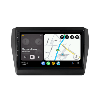 CarPlay & Android Auto Autoradio voor Suzuki Swift 2016–2020 – GPS Navigatie & Touchscreen – Inbouwen / Inbouwservice / Installatie - VCTparts.nl