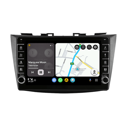 CarPlay & Android Auto Autoradio voor Suzuki Swift 4 2011–2017 – GPS Navigatie & Touchscreen – Inbouwen / Inbouwservice / Installatie - VCTparts.nl